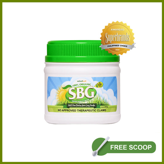 Salveo Barley Grass Jar -Juice Powder (240 grams)-Pure Organic